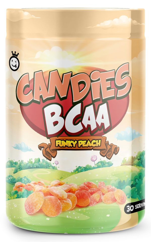 Yummy Sports Candies BCAA - Funky Peach (210 g) For Sale