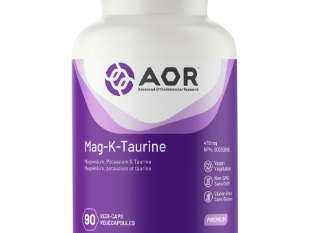 AOR Mag-K-Taurine 470 mg (90 VCaps) Online now