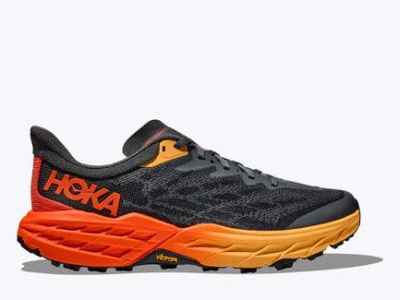 Hoka Men s Speedgoat 5 Wide (Castlerock Flame) Online