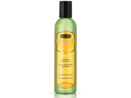 Kama Sutra Naturals Sensual Massage Oil - Coconut Pineapple (226 mL) on Sale