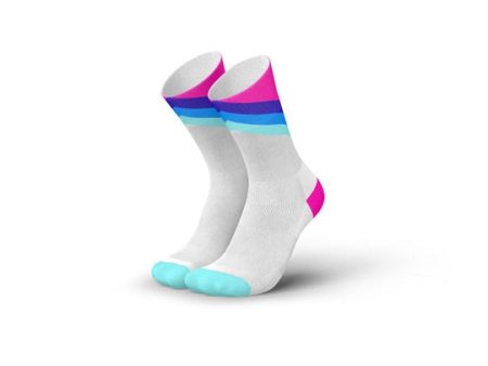 INCYLENCE Running Grades Socks - Blue Pink For Sale