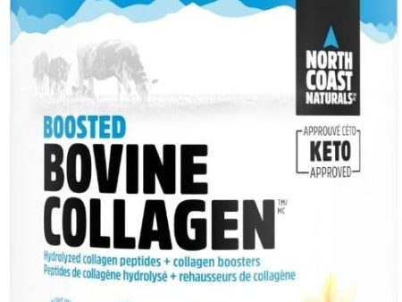 North Coast Naturals Boosted Bovine Collagen Powder - French Vanilla (250 g Powder) Online