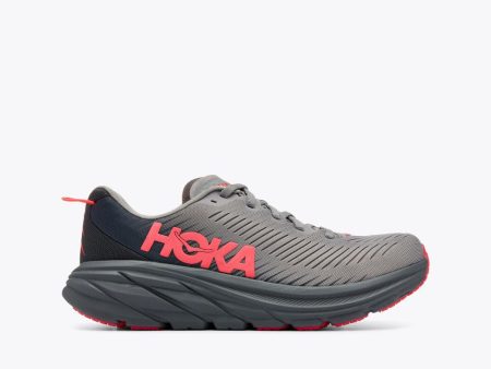 Hoka Women s Rincon 3 (Sharkskin Diva Pink) Online Hot Sale