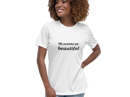 Mi acento es beautiful t-shirt Online Hot Sale