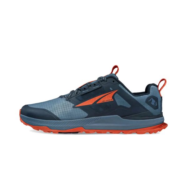 Altra Men s Lone Peak 8 (Blue   Orange) Sale