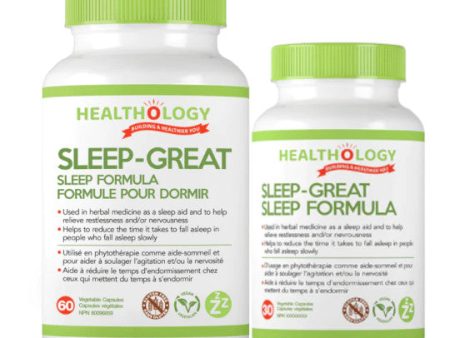 Healthology Sleep-Great Sleep Formula (60 + 30 VCaps) Discount