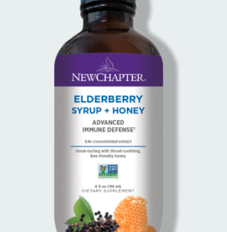 New Chapter Elderberry Syrup + Honey for Kids (118 mL) Online Hot Sale