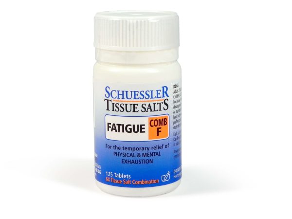 Schuessler Tissue Salts Comb F Fatigue (125 Tablets) Online Hot Sale