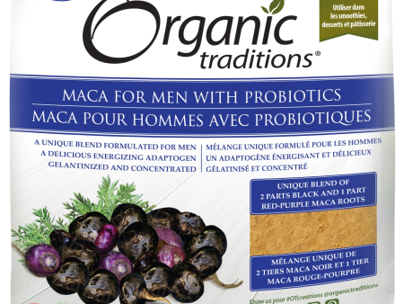 Organic Traditions Maca For Men With Probiotics (150 g) Hot on Sale