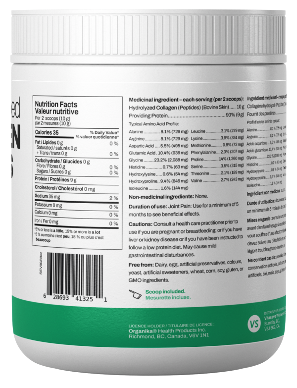 Vitasave Pure Hydrolyzed Collagen Peptides (500 g) Cheap