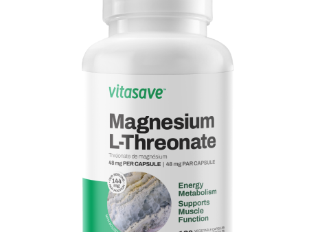 Vitasave Magnesium L-Threonate (120 VCaps) Cheap