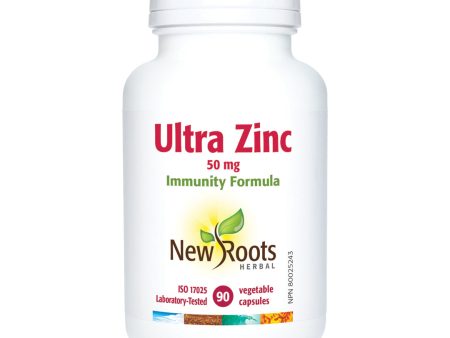 New Roots Ultra Zinc 50 mg (90 VCaps) on Sale