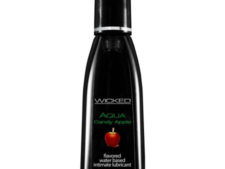 Wicked Aqua Lubricant - Candy Apple (120 mL) Online Hot Sale