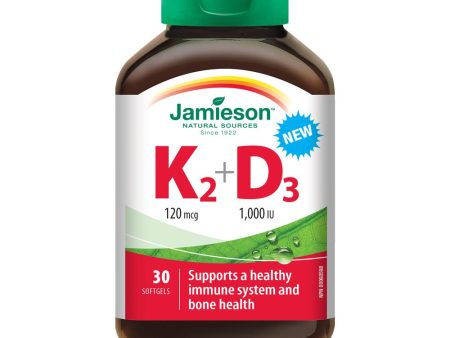 Jamieson Vitamin K2 & D3 (30 Softgels) Online