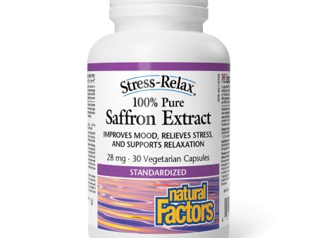 Natural Factors 100% Pure Saffron Extract 28 mg (30 VCaps) Online Sale