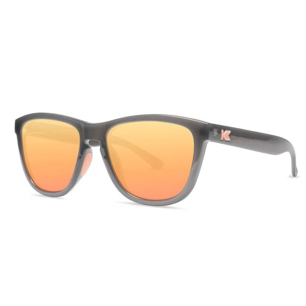 Knockaround Premiums Sport Sunglasses - Jelly Grey   Peach Hot on Sale