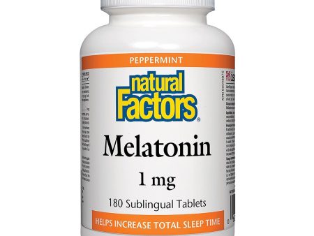 Natural Factors Melatonin 1 mg - Peppermint (Tablets) Online Sale