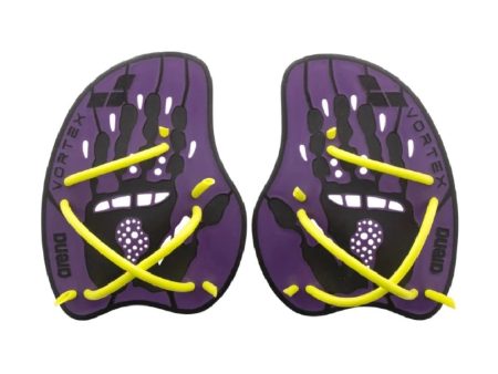 Arena | Vortex Hand Paddle | Plum   Artic Lime Discount