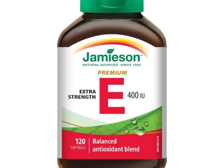 Jamieson Vitamin E 400 IU Extra Strength (120 Softgels) Online