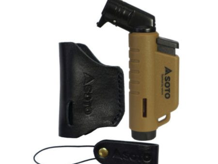 Soto Micro Torch Active with Leather Case Set (Limited Edition) ST-486 CSS EXP Online now