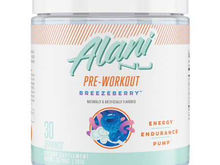 Alani Nu Pre-Workout - Breezeberry (291 g) For Sale