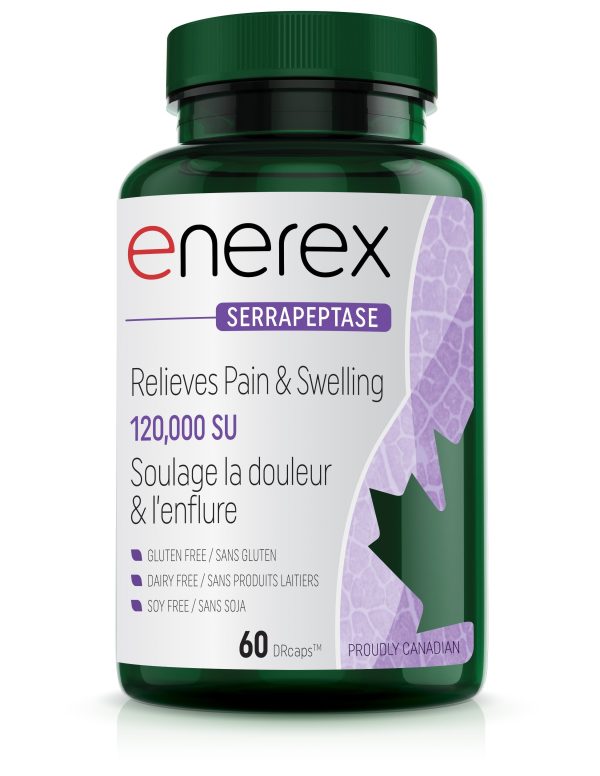 Enerex Serrapeptase 120000 SU (Capsules) For Discount