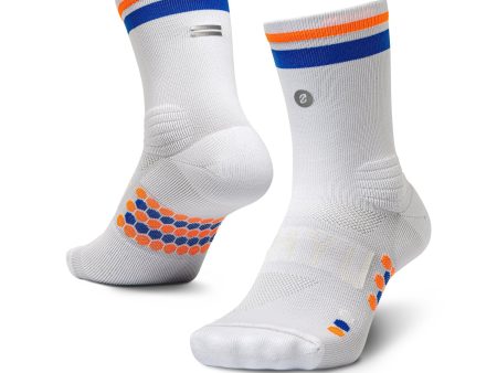 Shyu Racing Sock - White | Blue | Orange Online Hot Sale