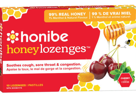 Honibe Honey Lozenges - Cherry (10 Lozenges) Cheap