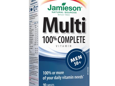 Jamieson Multi 100% Complete Men 50+ (90 Caplets) Sale