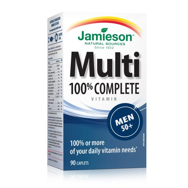 Jamieson Multi 100% Complete Men 50+ (90 Caplets) Sale