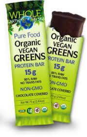 Whole Earth & Sea Pure Food Organic Vegan Greens Protein Bar 15 g Discount