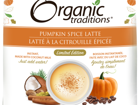 Organic Traditions Pumpkin Spice Latte (150 g) Cheap