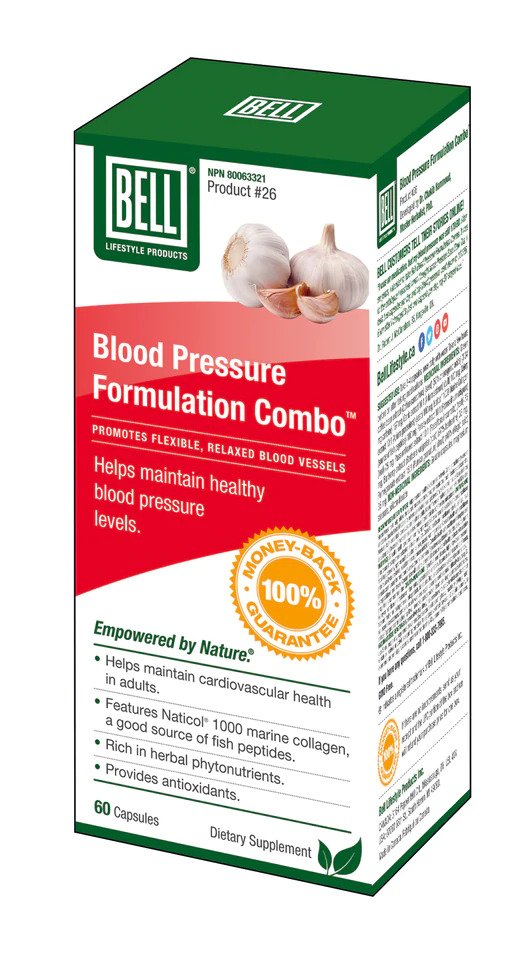 Bell #26 Blood Pressure Formulation Combo (60 Capsules) Online now