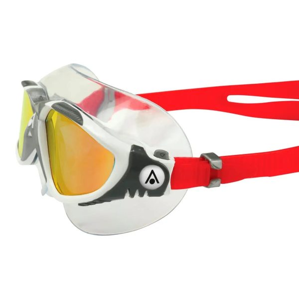 AquaSphere | Vista | Red Titanium Mirrored | White   Red Online Hot Sale