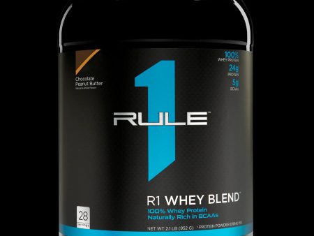 Rule One R1 Whey Blend 100% Whey Protein - Chocolate Peanut Butter Online Hot Sale