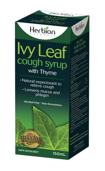 Herbion Naturals Ivy Leaf Cough Syrup with Thyme (150 mL) For Discount