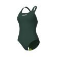 Arena | Team Swimsuit | Pro Solid | Dark Sage   Artic Lime Online