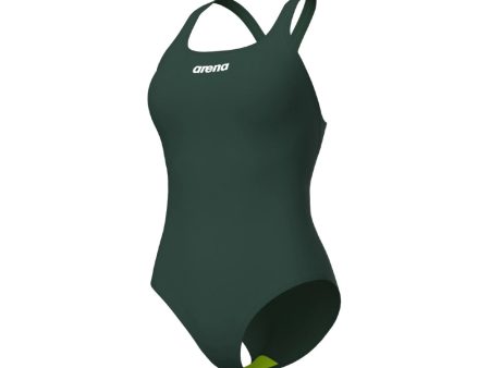 Arena | Team Swimsuit | Pro Solid | Dark Sage   Artic Lime Online