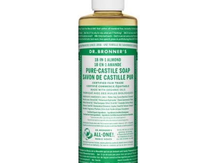 Dr. Bronner s 18-in-1 Pure-Castile Soap - Hemp Almond Supply