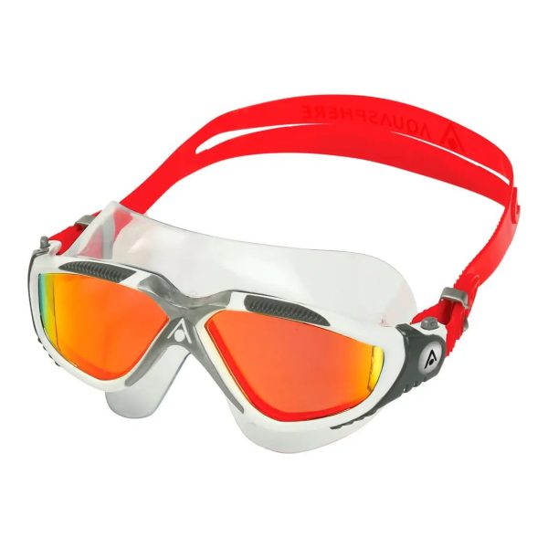 AquaSphere | Vista | Red Titanium Mirrored | White   Red Online Hot Sale