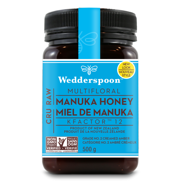 Wedderspoon Raw Multifloral Manuka Honey KFactor 12 (500 g) on Sale