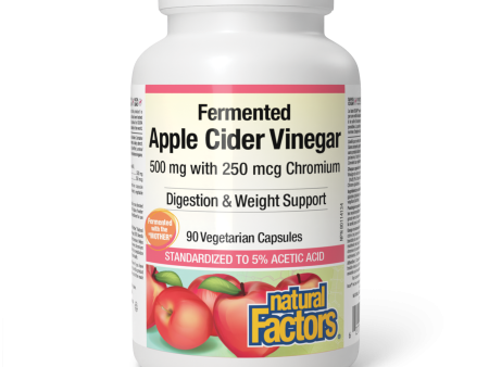 Natural Factors Fermented Apple Cider Vinegar (90 VCaps) Discount