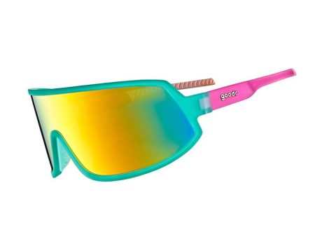 Goodr  Wrap Gs Sports Sunglasses - Save A Bull, Ride A Rodeo Clown Online Sale