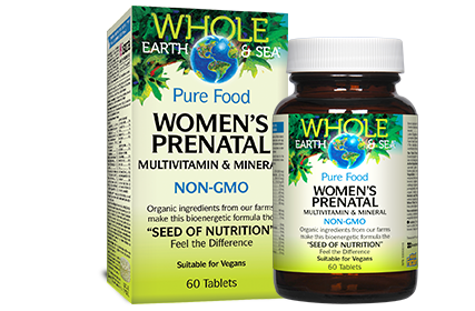 Whole Earth and Sea Pure Food Women s Prenatal Multivitamin and Mineral (60 Tablets) Online