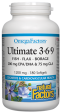 Natural Factors OmegaFactors Ultimate 3-6-9 1200 mg (180 Softgels) For Sale