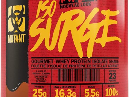 Mutant ISO SURGE Whey Protein Isolate - Chocolate Fudge Brownie (1.6 lbs) Online Hot Sale