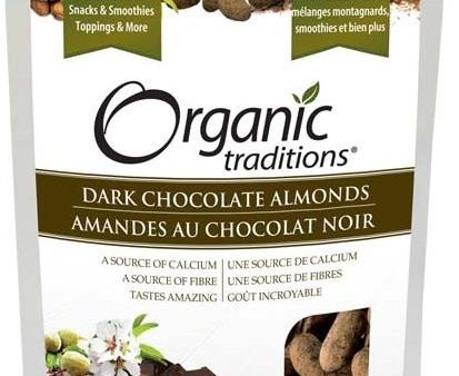 Organic Traditions Dark Chocolate Almonds Sale