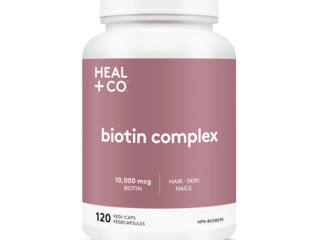 Heal + Co. Biotin Complex 10000 mcg (120 VCaps) Discount