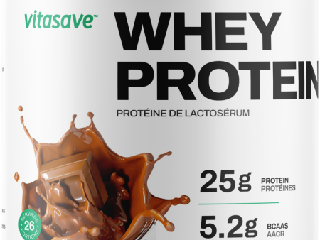 Vitasave Whey Protein - Chocolate (858 g) Sale