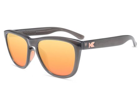 Knockaround Premiums Sport Sunglasses - Jelly Grey   Peach Hot on Sale